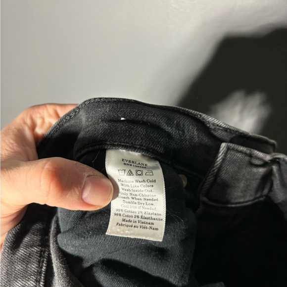 Everlane The Cheeky Bootcut Raw Hem Jeans Size 24 - Picture 4 of 4